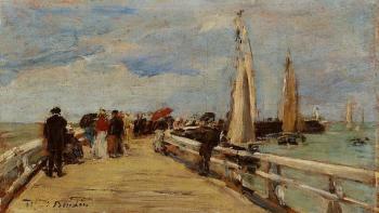 尤金 佈丹 Deauville, the Jetty